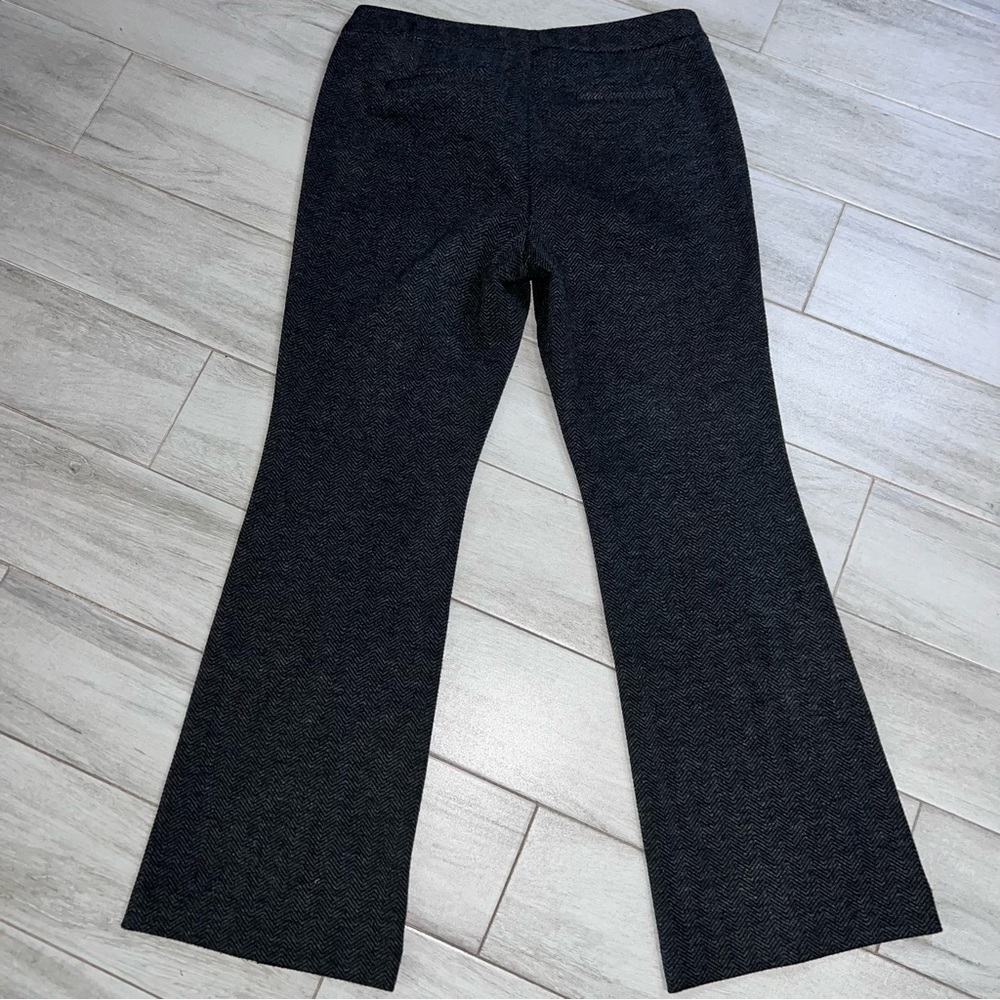 Lord & Taylor Gray and Black Pleated Wide Leg Business Pants, Women’s Size Large - Picture 5 of 6